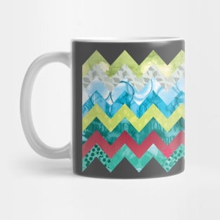 Zingy Chevron Mug